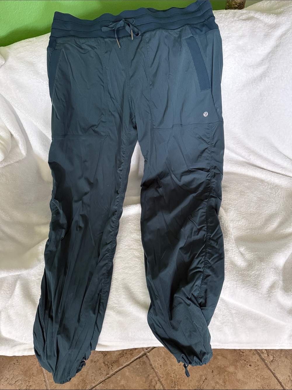 lululemon athletica Women's Dark Teal Track Joggers